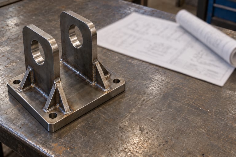 Produksjon etter kundens tegninger — sveising og produksjon